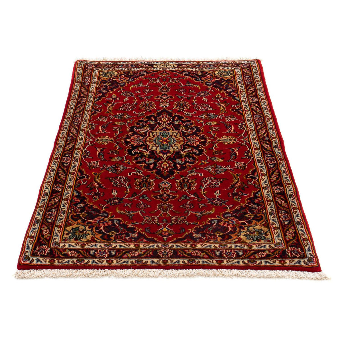 Tapis persan - Keshan - 118 x 78 cm - rouge