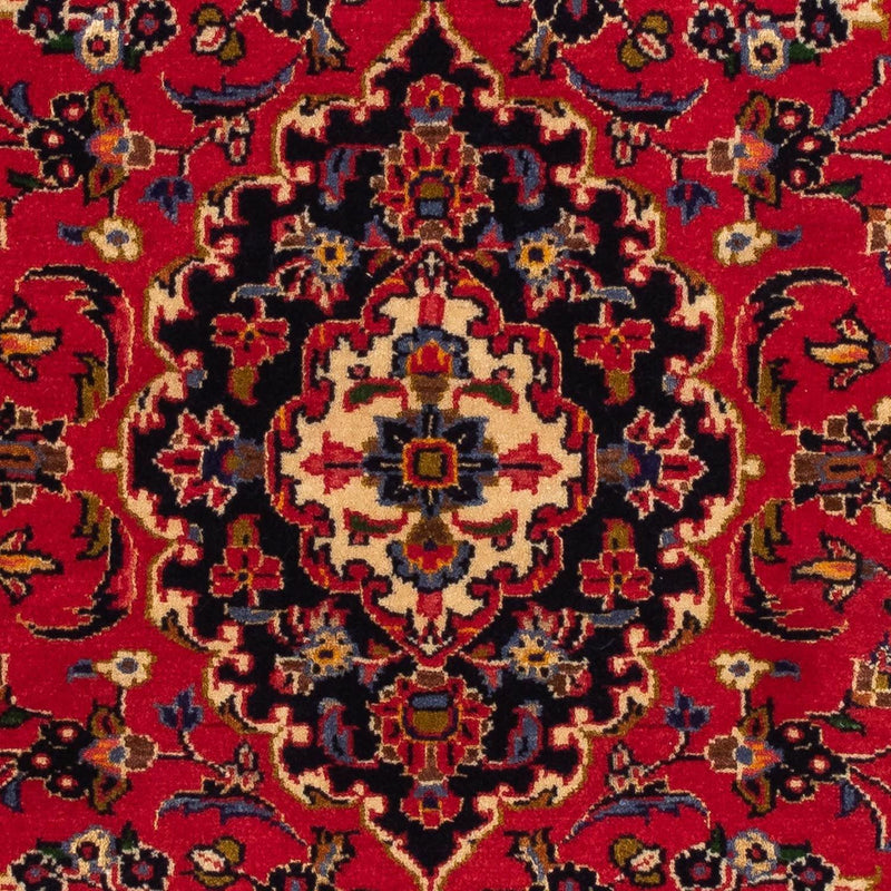 Tapis persan - Keshan - 129 x 71 cm - rouge foncé