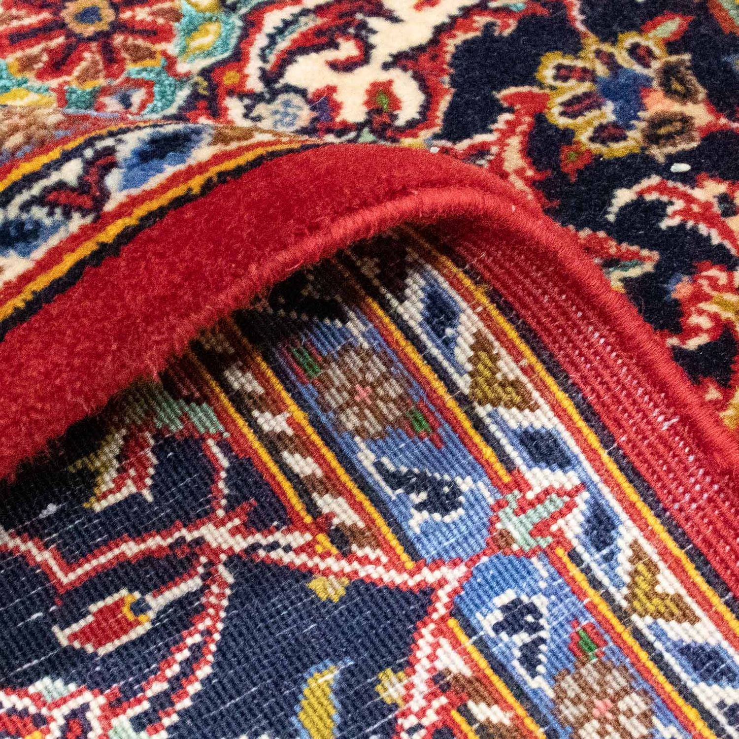 Tapis persan - Keshan - 230 x 150 cm - rouge