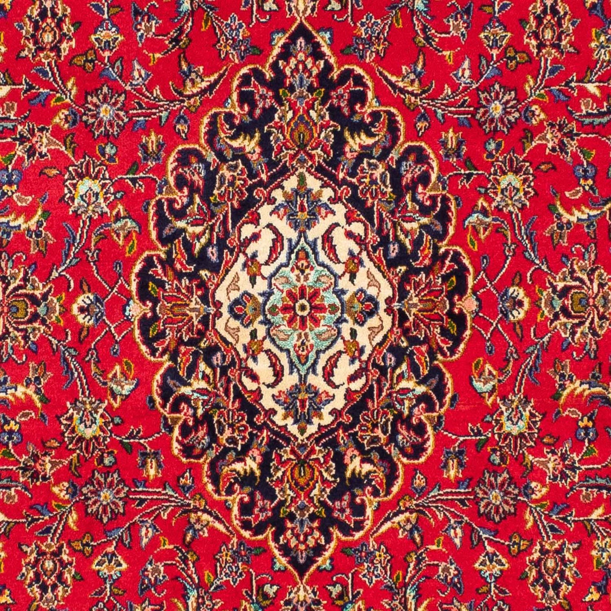 Tapis persan - Keshan - 225 x 138 cm - rouge