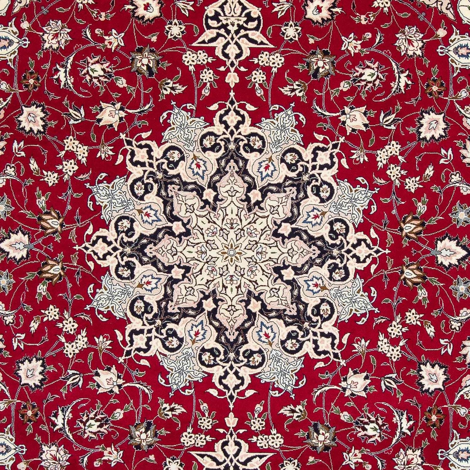 Tapis persan - Tabriz - Royal - 318 x 205 cm - rouge foncé