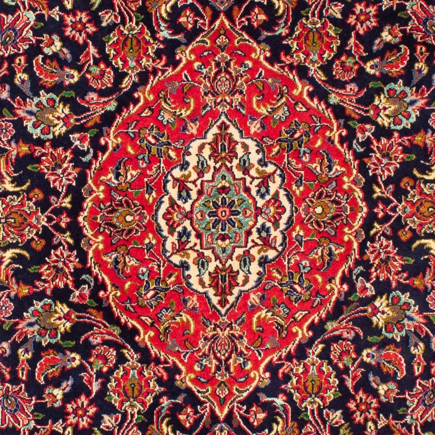 Tapis persan - Keshan - 220 x 144 cm - rouge