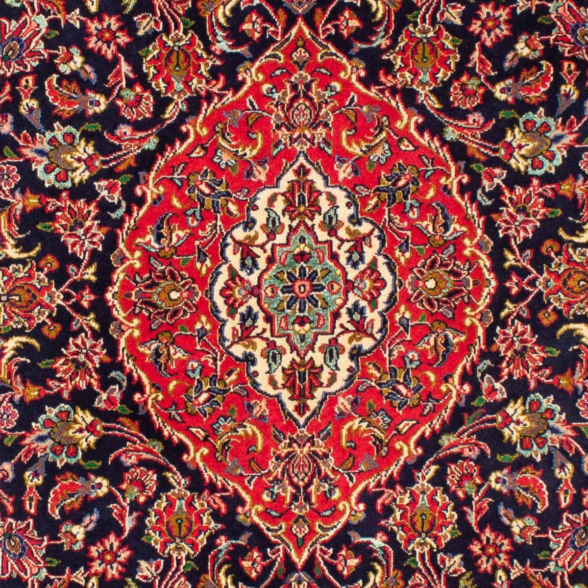 Tapis persan - Keshan - 220 x 144 cm - rouge