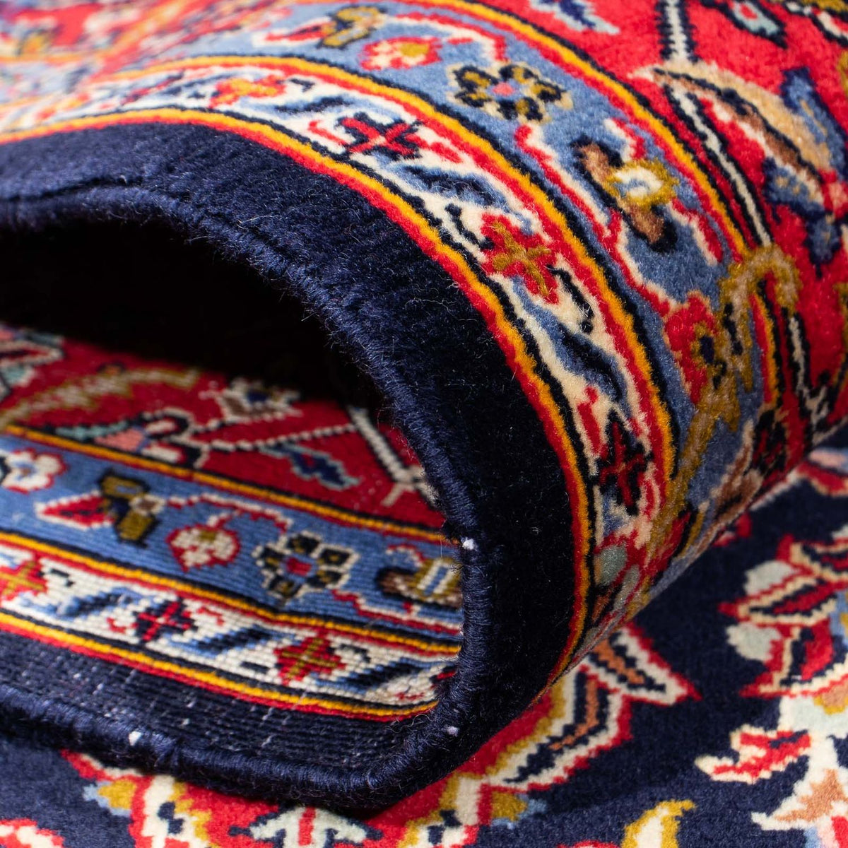 Tapis persan - Keshan - 220 x 144 cm - rouge