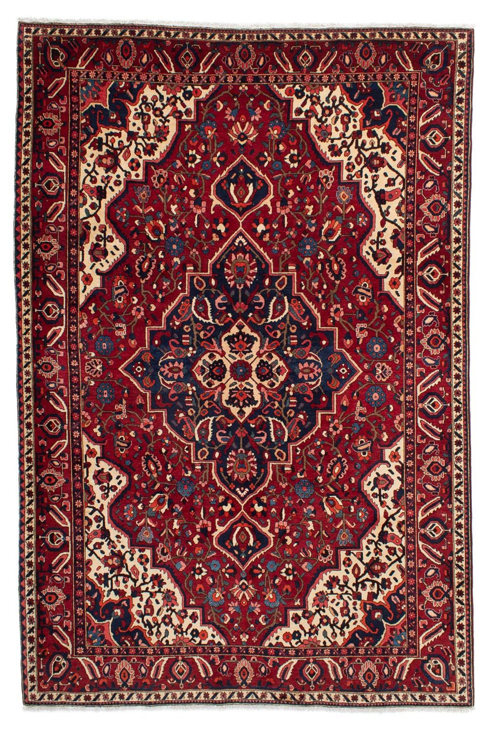 Tapis persan - Nomadic - 322 x 216 cm - rouge foncé