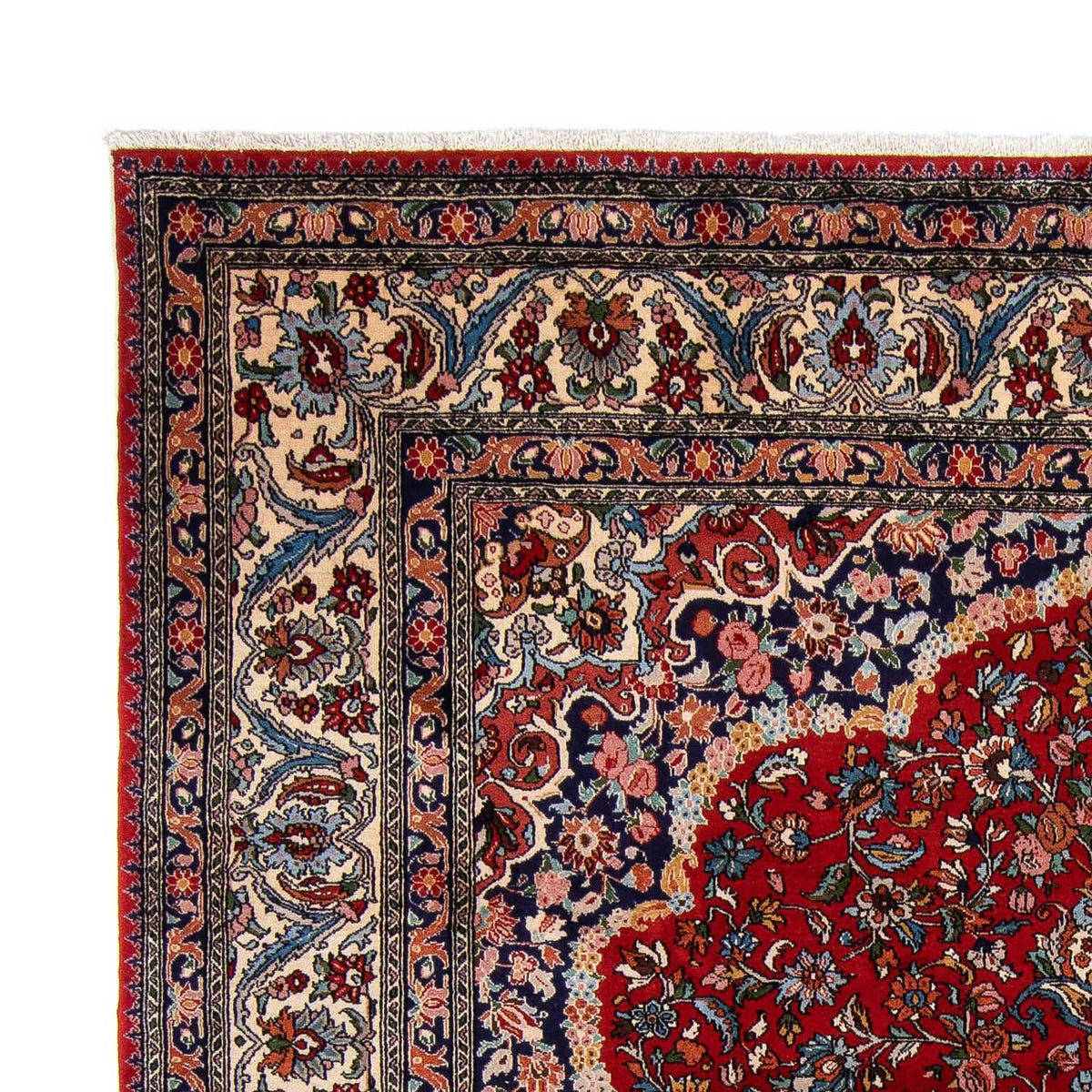 Tapis persan - Nomadic - 345 x 258 cm - rouge foncé