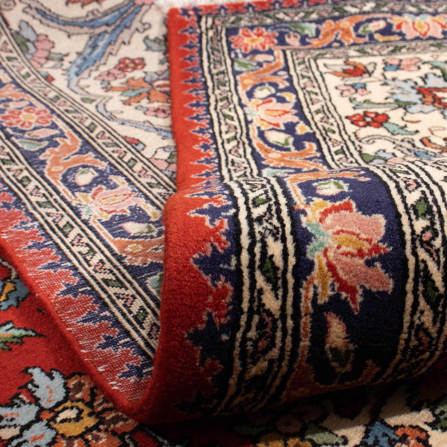 Tapis persan - Nomadic - 345 x 258 cm - rouge foncé
