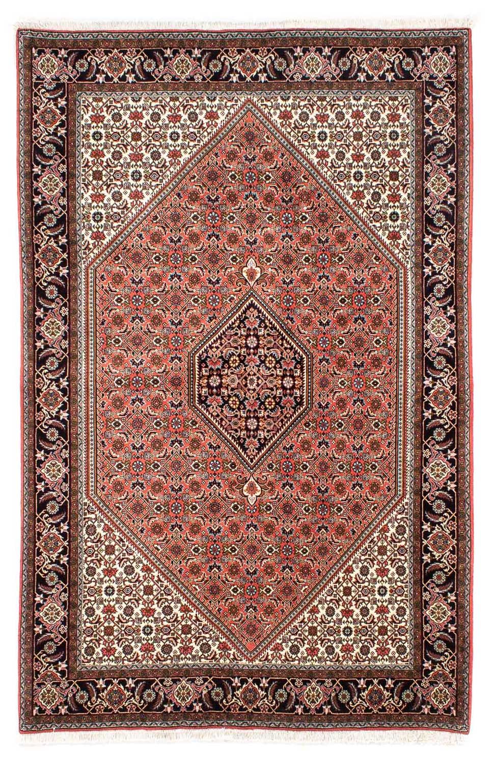 Tapis persan - Bidjar - 255 x 170 cm - rouge clair