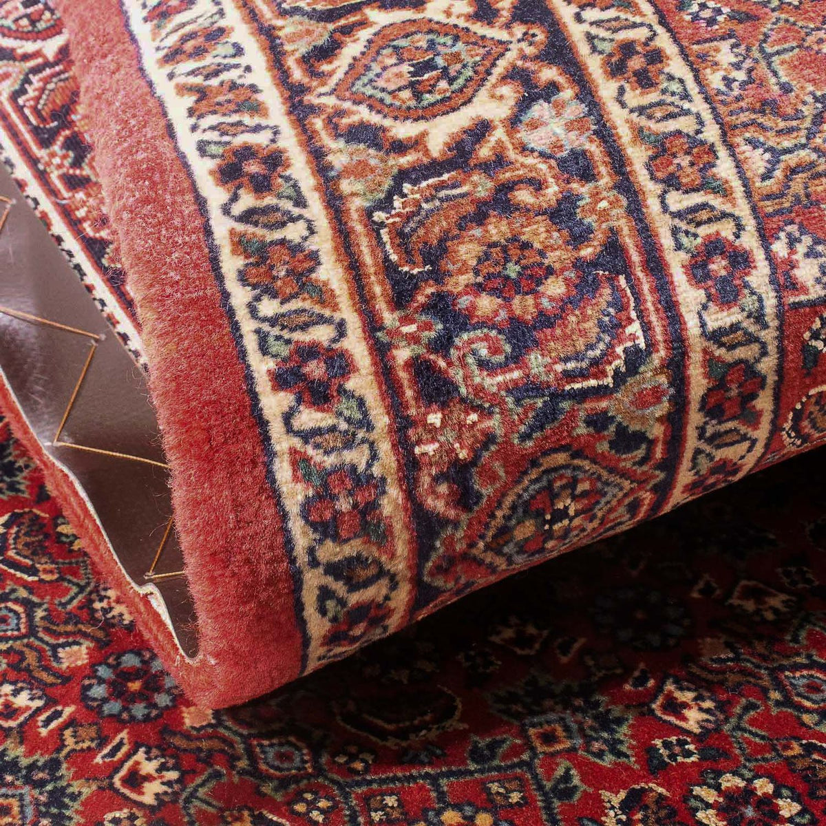 Tapis persan - Bidjar - 162 x 89 cm - rouge