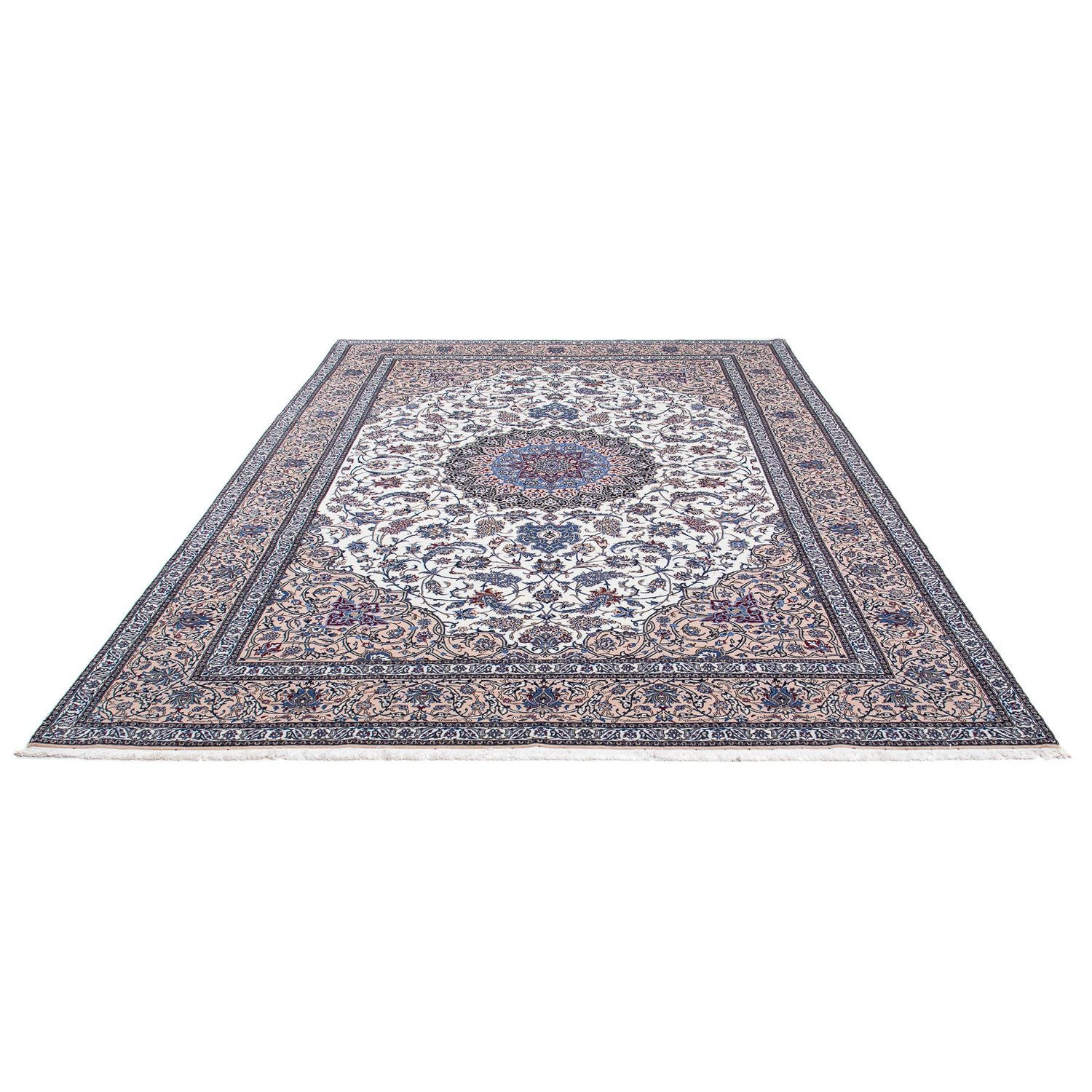 Tapis persan - Nain - Premium - 307 x 214 cm - beige