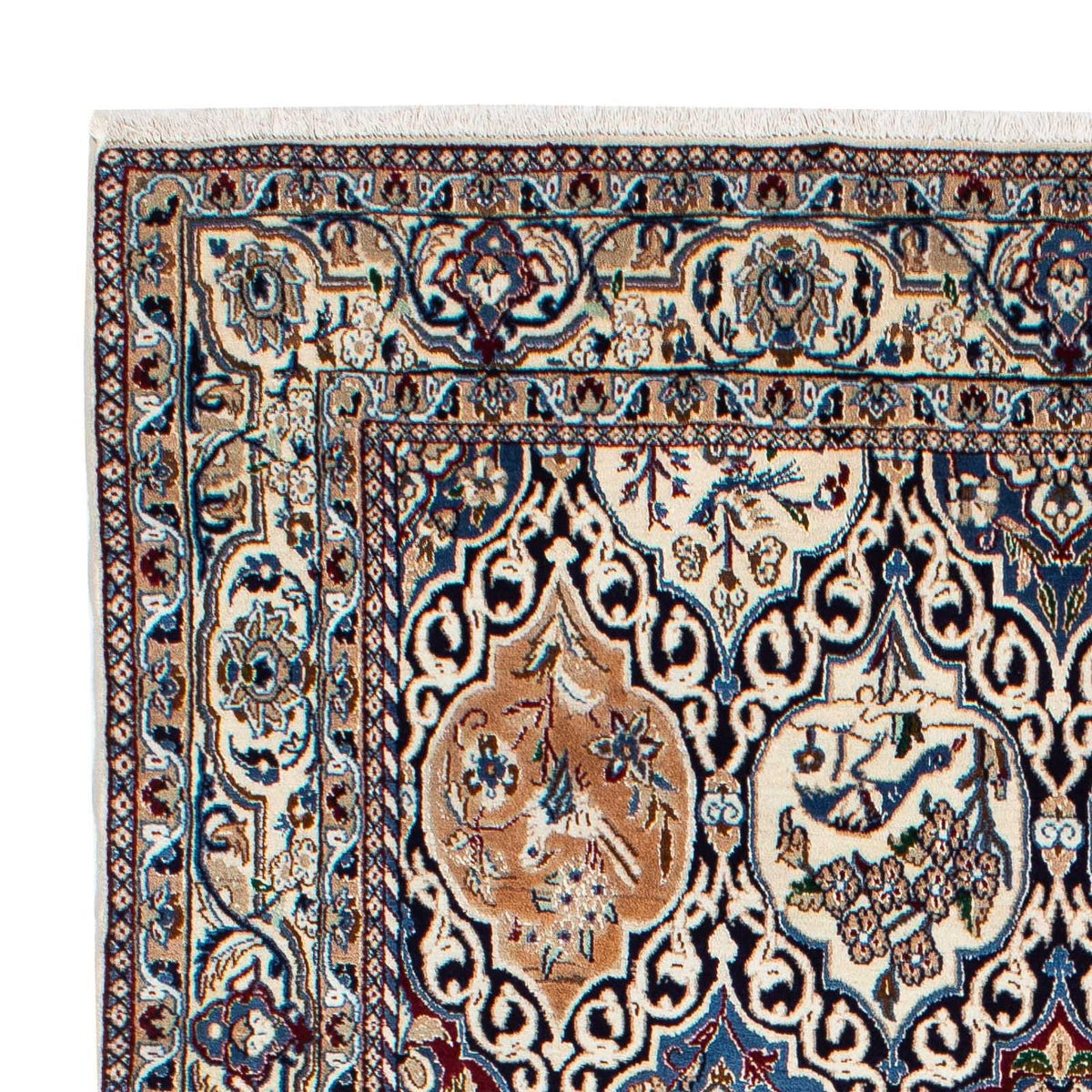 Tapis persan - Nain - Royal - 260 x 158 cm - multicolore