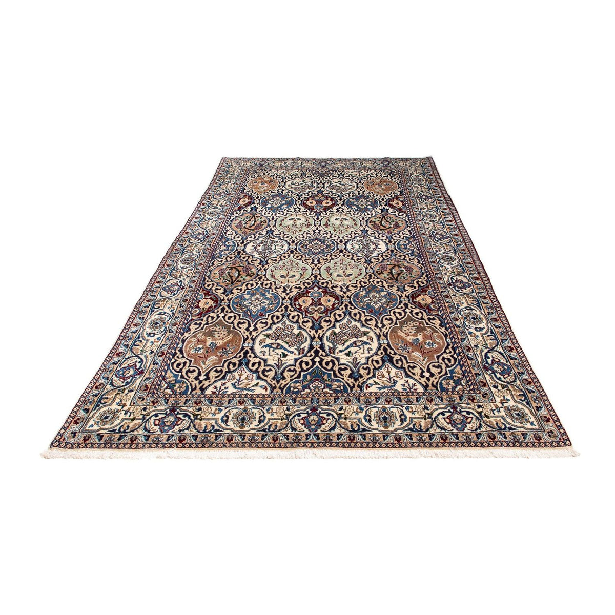 Tapis persan - Nain - Royal - 260 x 158 cm - multicolore