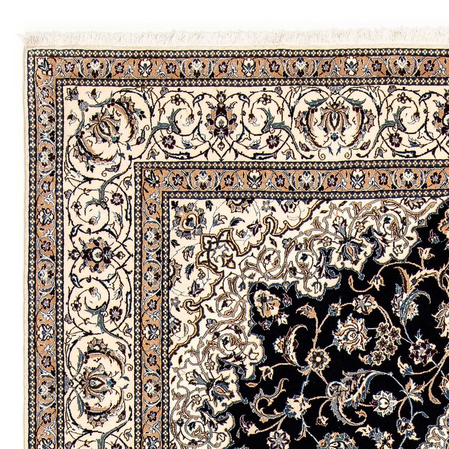 Tapis persan - Nain - Premium - 296 x 198 cm - beige