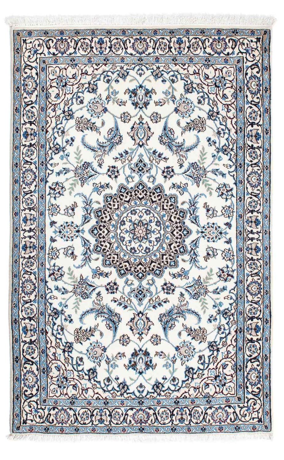 Tapis persan - Nain - Royal - 182 x 114 cm - beige