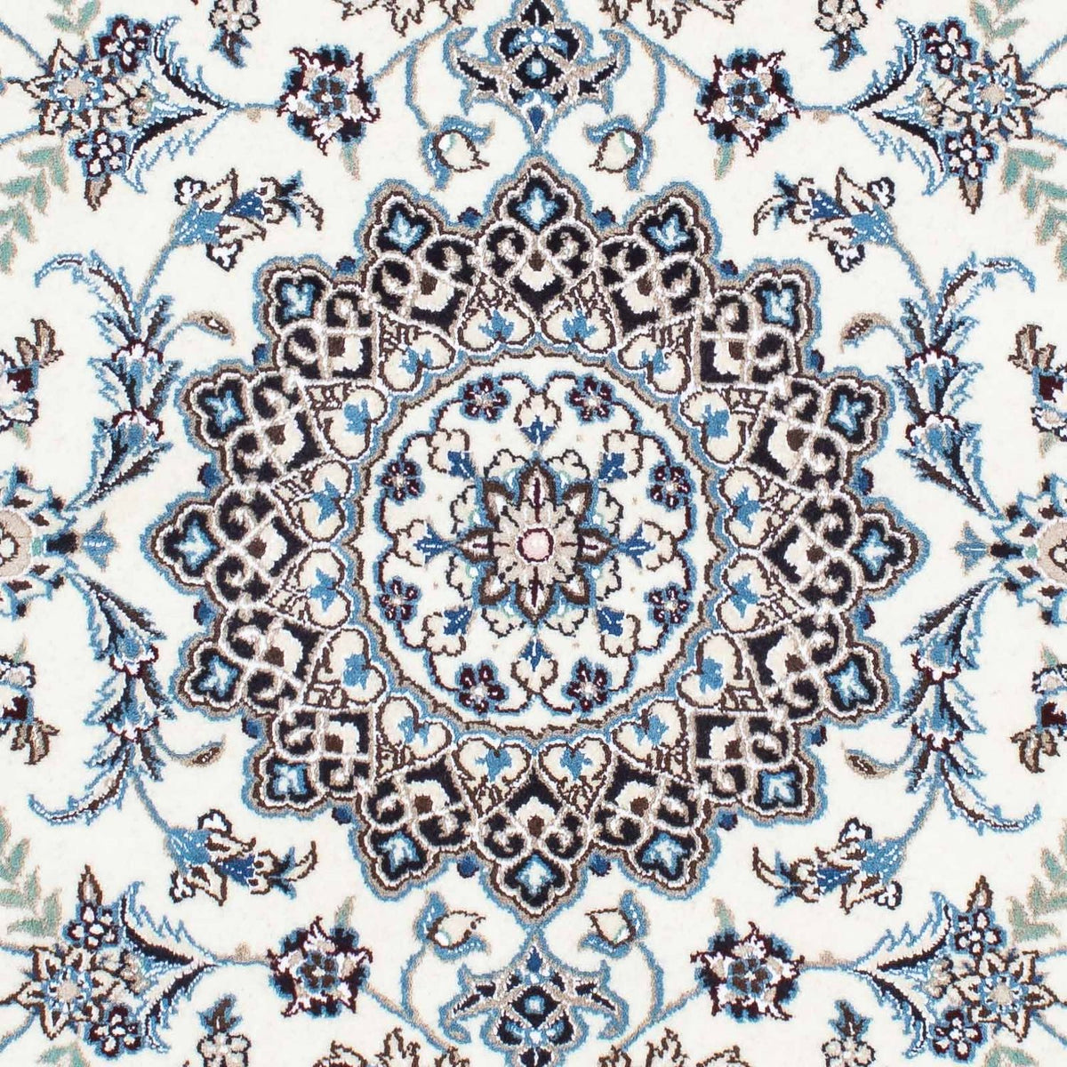 Tapis persan - Nain - Royal - 182 x 114 cm - beige