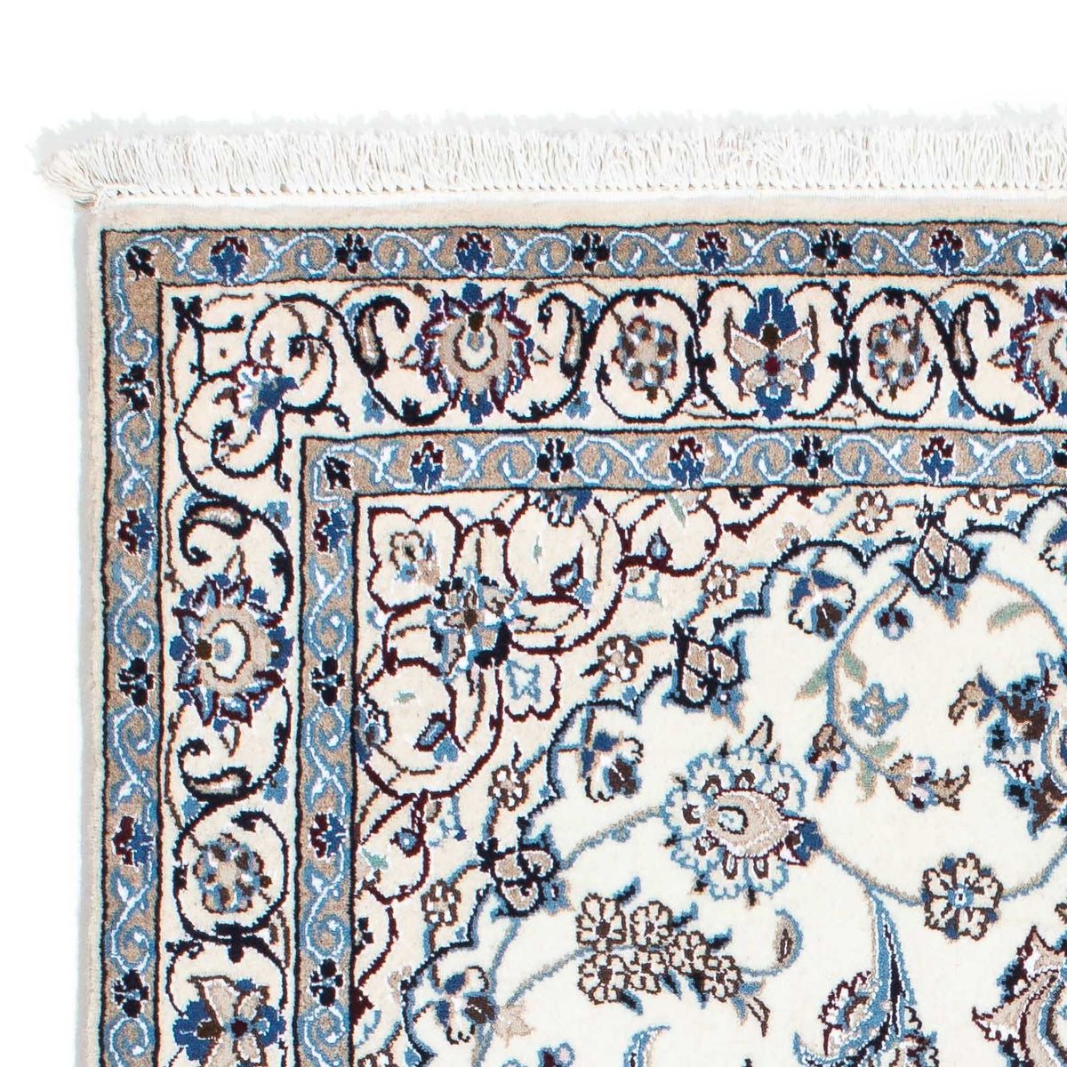 Tapis persan - Nain - Royal - 182 x 114 cm - beige