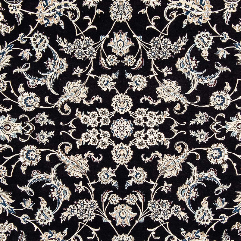 Tapis persan - Nain - Premium - 309 x 200 cm - bleu foncé