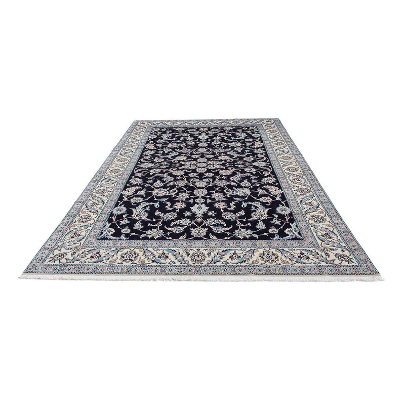 Tapis persan - Nain - Premium - 309 x 200 cm - bleu foncé