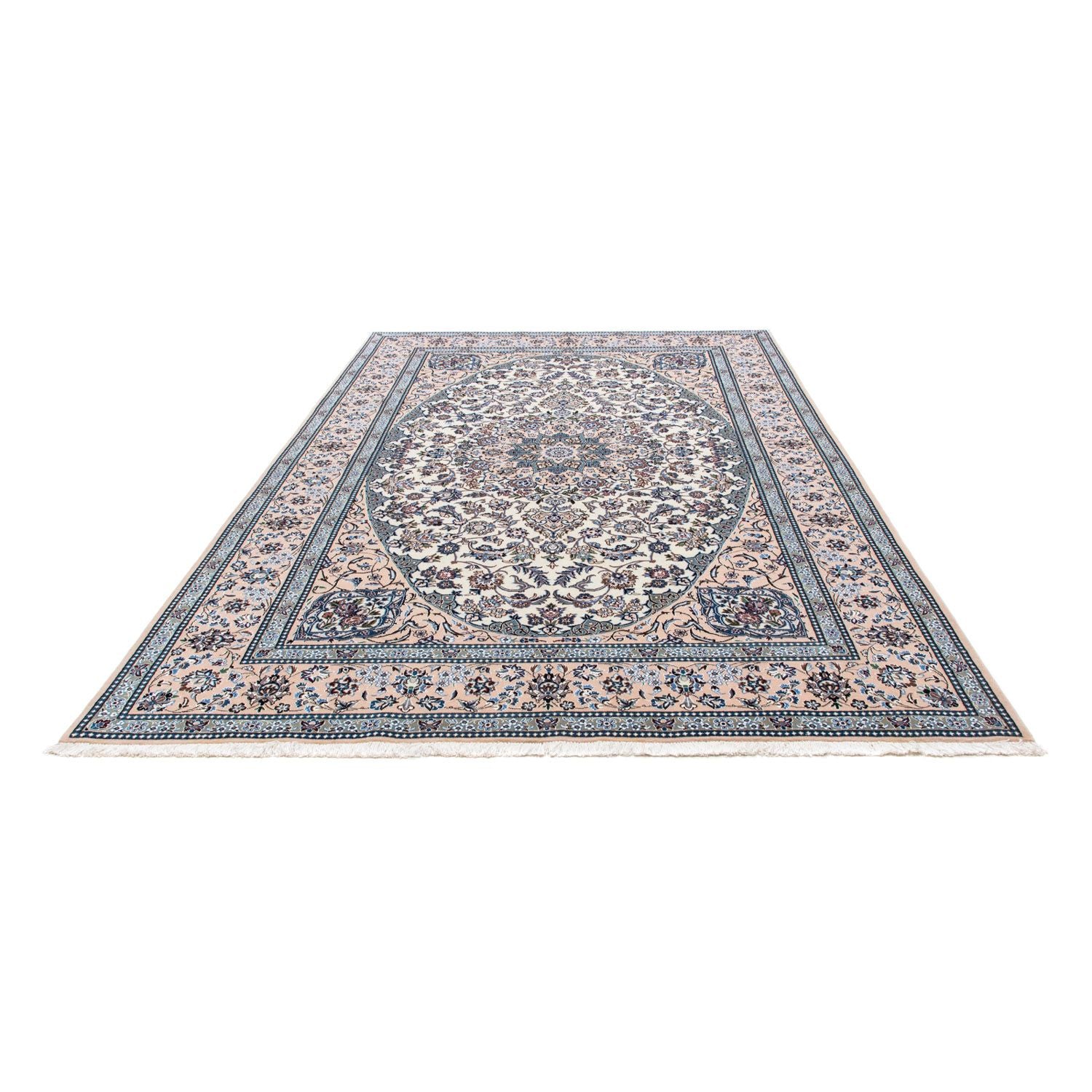 Tapis persan - Nain - Premium - 290 x 200 cm - beige