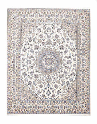 Tapis persan - Nain - Royal - 251 x 202 cm - beige