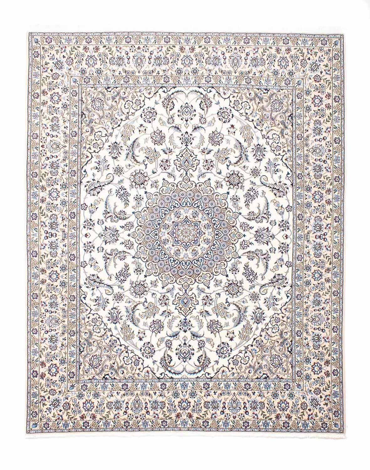 Tapis persan - Nain - Royal - 251 x 202 cm - beige