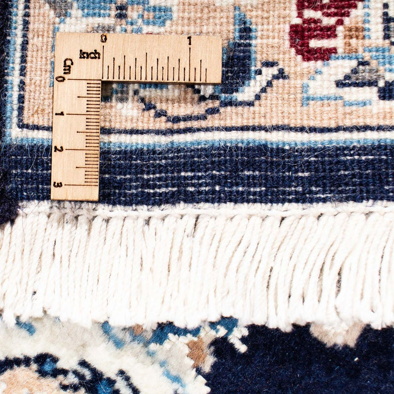 Tapis persan - Nain - Royal - 228 x 155 cm - bleu foncé