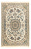 Tapis persan - Nain - Royal - 132 x 85 cm - beige