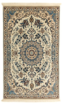 Tapis persan - Nain - Royal - 141 x 84 cm - beige