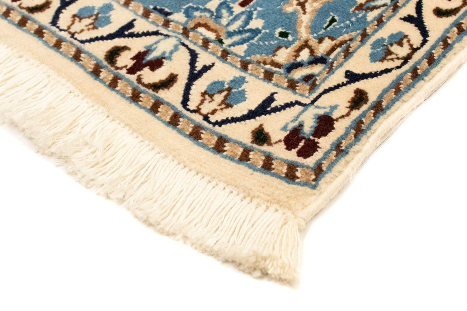Tapis persan - Nain - Royal - 141 x 84 cm - beige