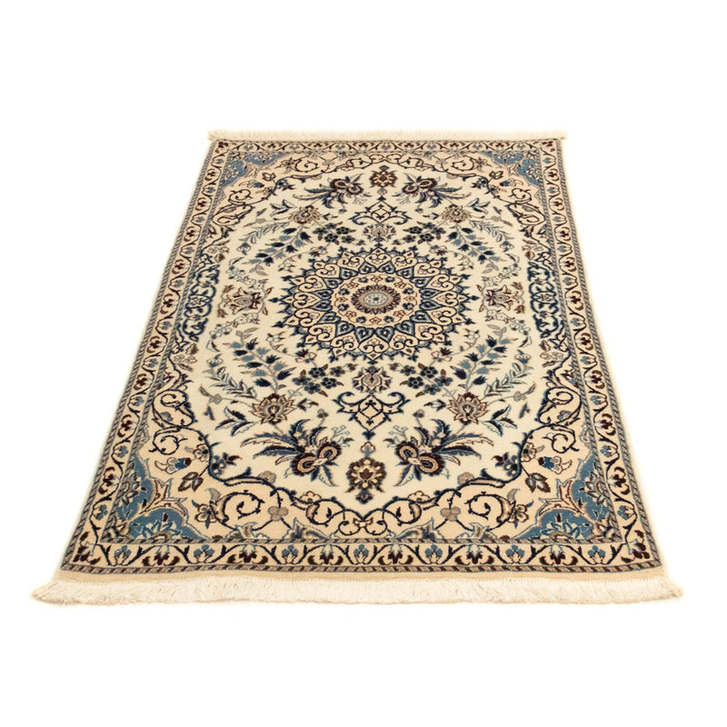 Tapis persan - Nain - Royal - 141 x 84 cm - beige