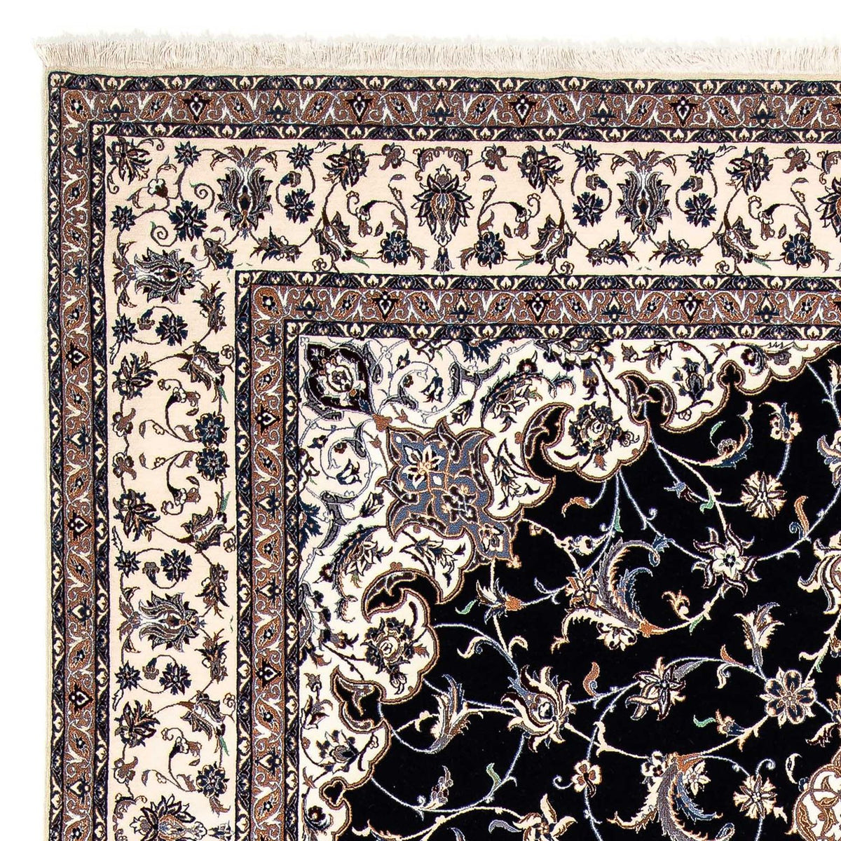 Tapis persan - Nain - Premium - 328 x 215 cm - beige