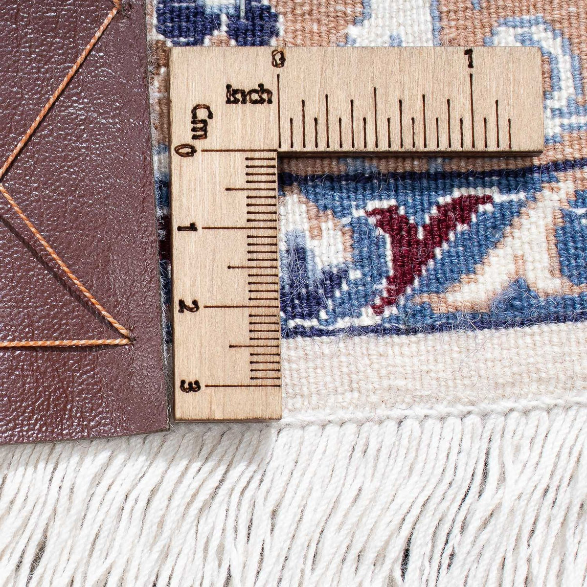 Tapis persan - Nain - Premium - 328 x 215 cm - beige