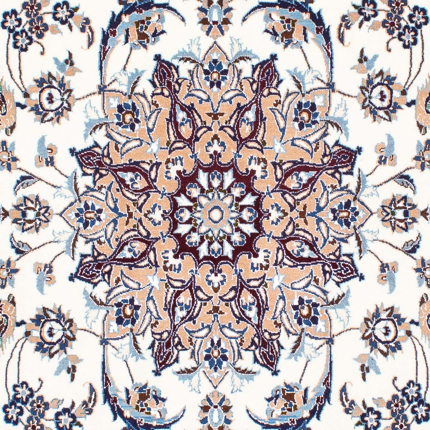 Tapis persan - Nain - Royal - 261 x 155 cm - beige