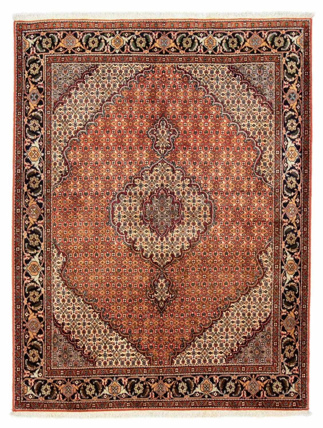 Tapis persan - Tabriz - Royal - 196 x 153 cm - rouille