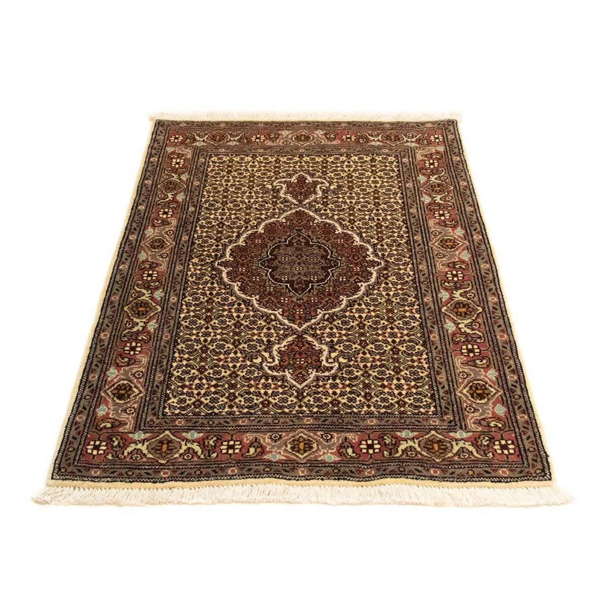 Tapis persan - Tabriz - Royal - 120 x 77 cm - beige