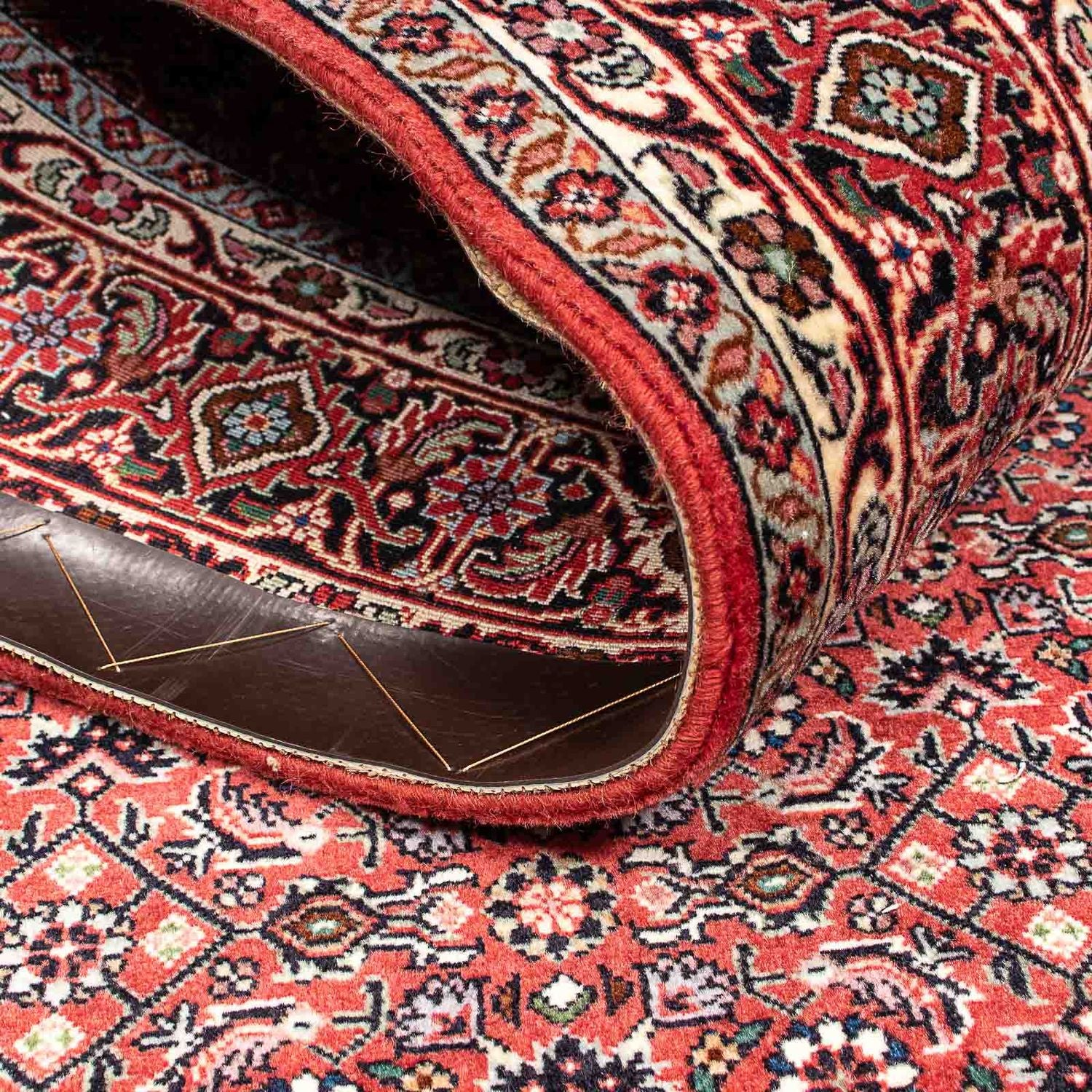 Tapis persan - Bidjar - 208 x 132 cm - rouge