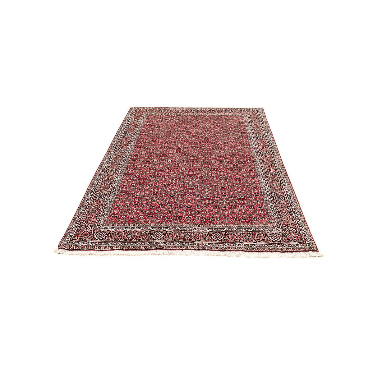 Tapis persan - Bidjar - 208 x 132 cm - rouge