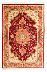 Tapis persan - Tabriz - Royal - 113 x 78 cm - rouge