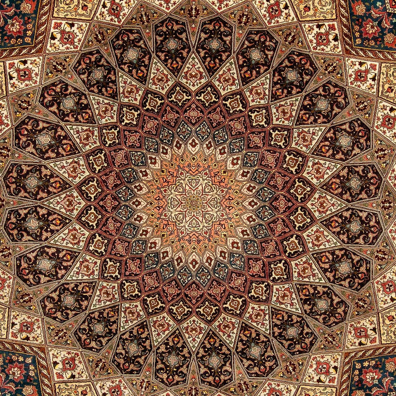 Tapis persan - Tabriz - Royal - 360 x 260 cm - multicolore