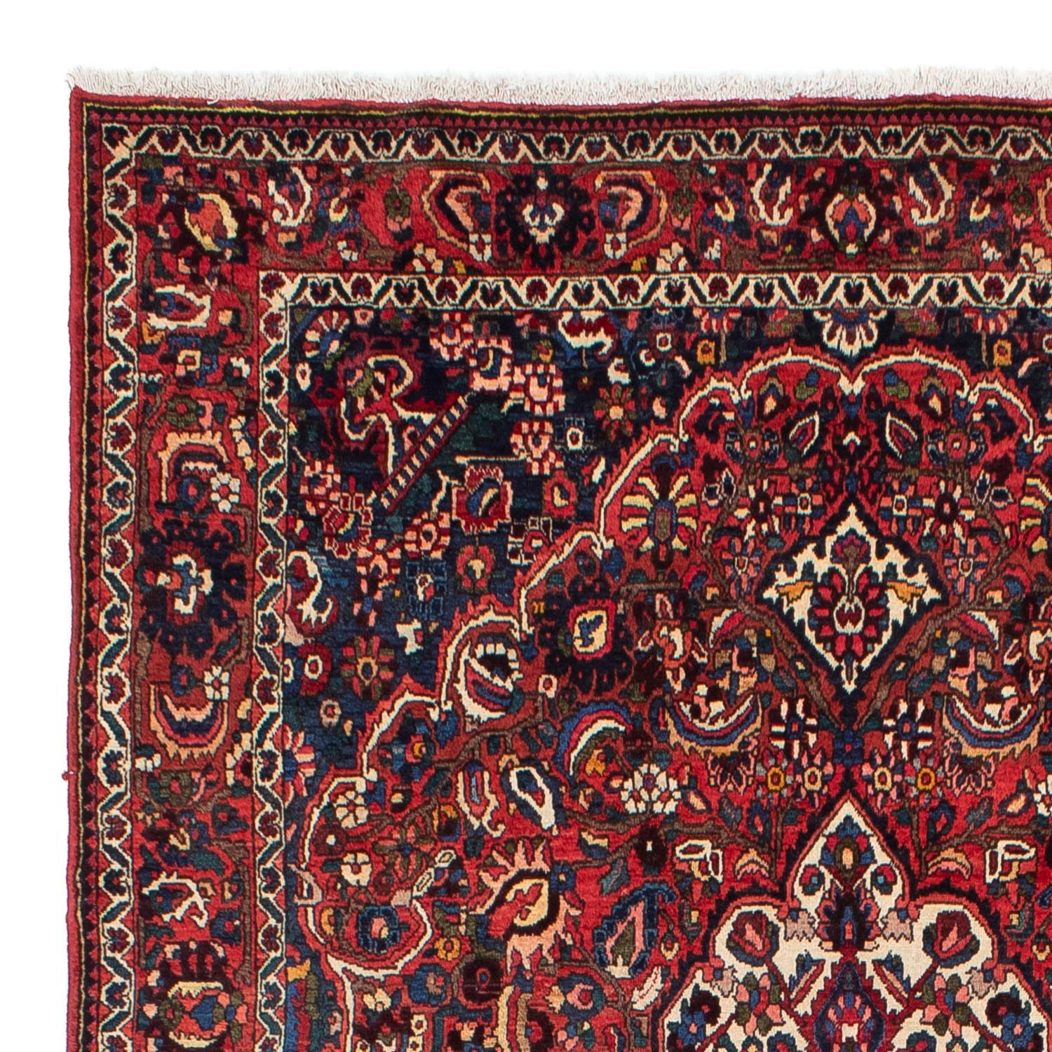 Tapis persan - Nomadic - 312 x 202 cm - rouge foncé