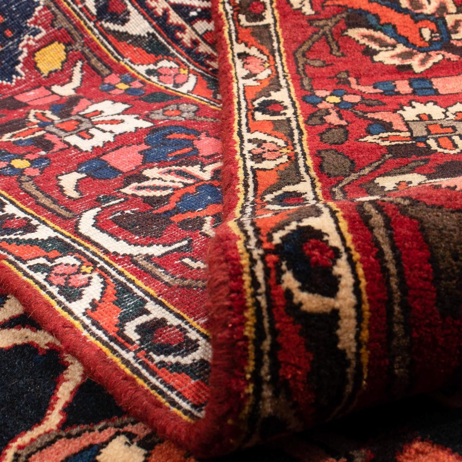 Tapis persan - Nomadic - 360 x 260 cm - rouge foncé