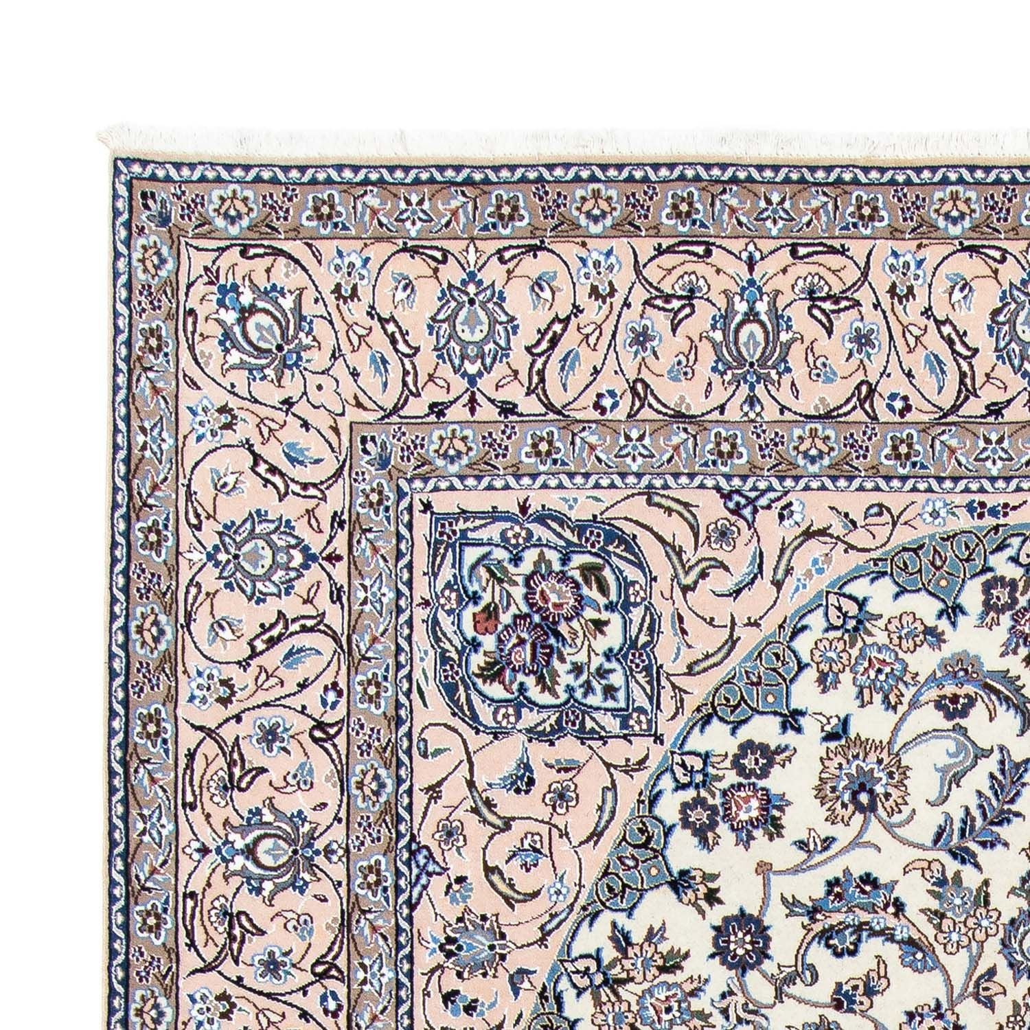 Tapis persan - Nain - Premium - 300 x 200 cm - beige