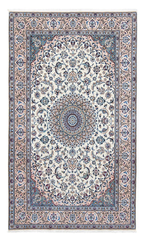 Tapis persan - Nain - Royal - 305 x 192 cm - beige