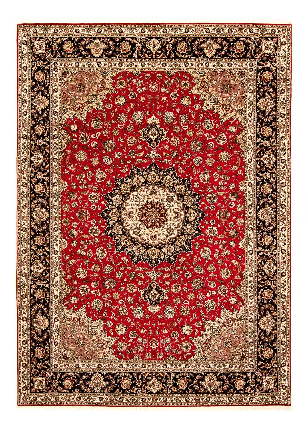 Tapis persan - Tabriz - Royal - 358 x 250 cm - rouge