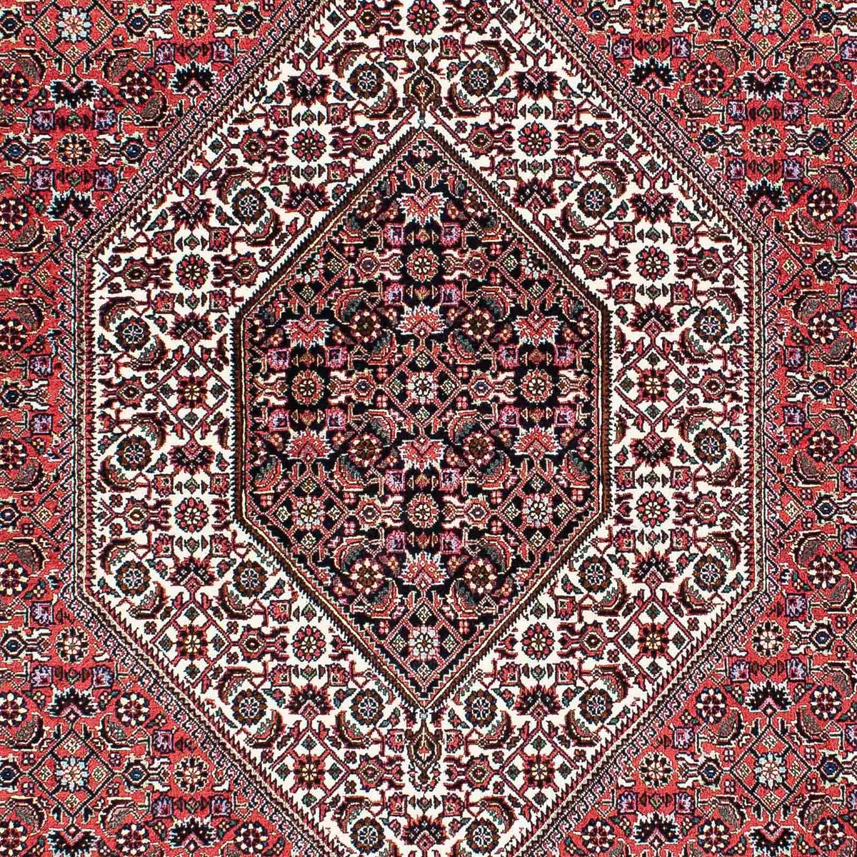 Tapis persan - Bidjar - 210 x 136 cm - rouge clair