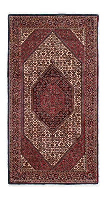 Tapis de couloir Tapis persan - Bidjar - 198 x 102 cm - beige