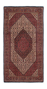 Tapis de couloir Tapis persan - Bidjar - 198 x 102 cm - beige