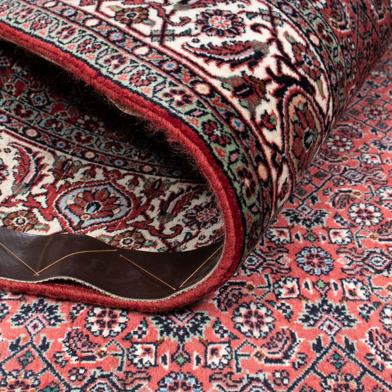 Tapis persan - Bidjar - 204 x 129 cm - rouge clair