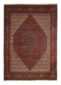 Tapis persan - Bidjar - 337 x 250 cm - rouge foncé