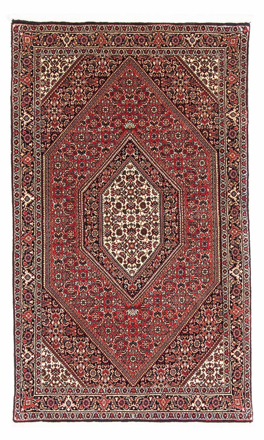 Tapis persan - Bidjar - 153 x 89 cm - rouge